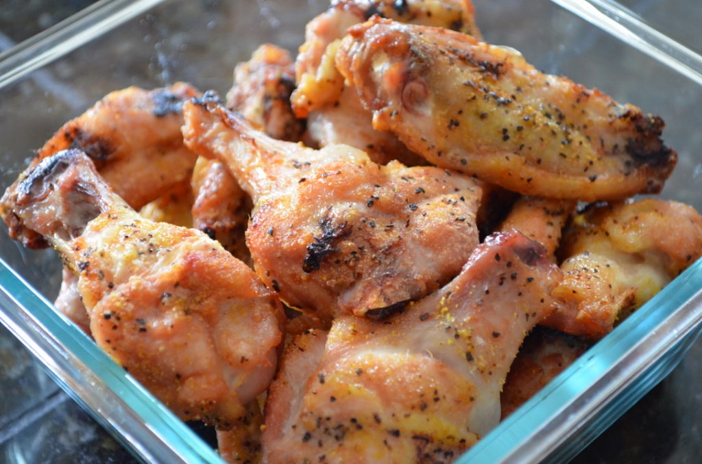 crispy oven baked chicken wings with every day spices