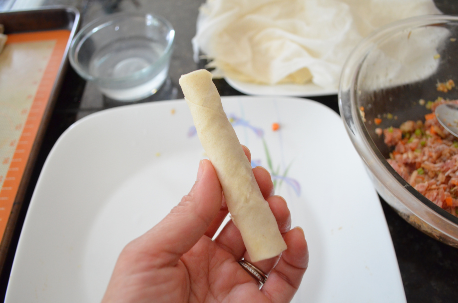 Mom's Filipino Pork Lumpia Recipe Come try with me