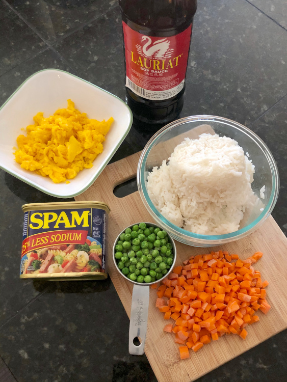 filipino spam fried rice ingredients